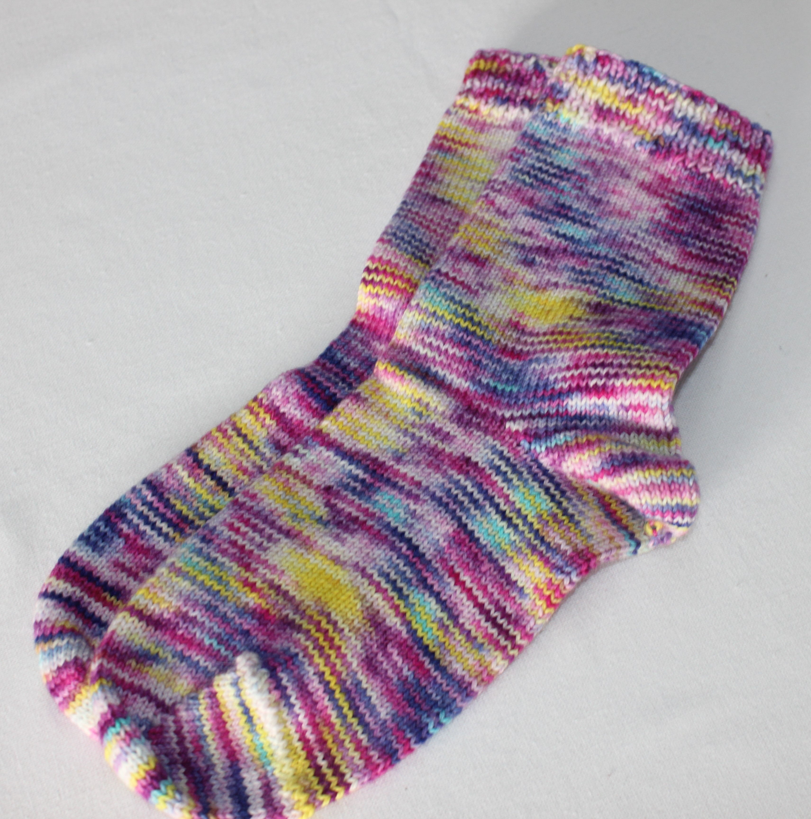 Hand dyed Wool Socks