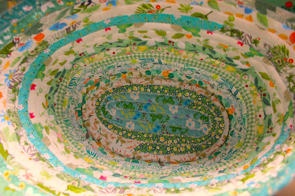 Handcrafted Quilted Tote Bag