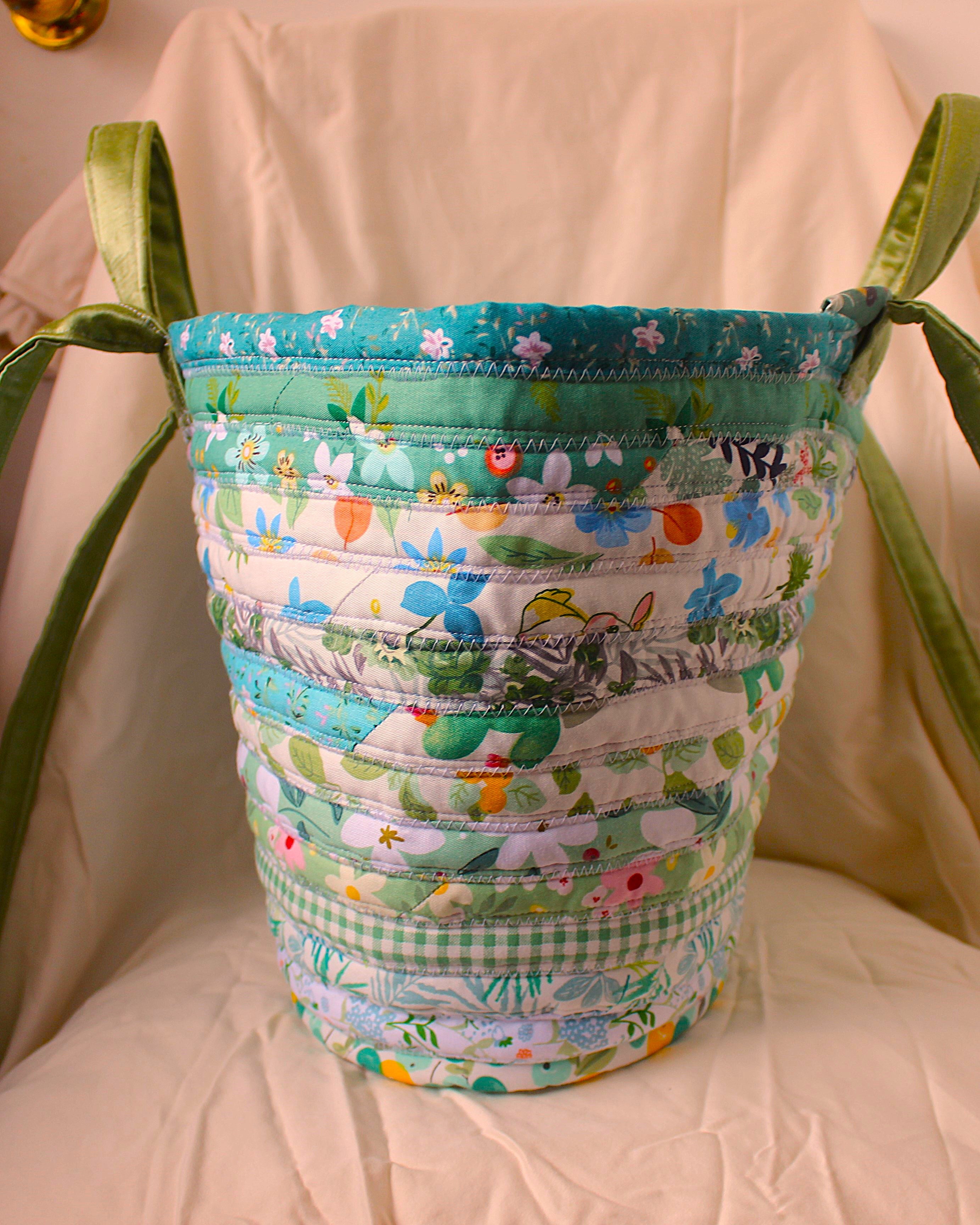 Handcrafted Quilted Tote Bag