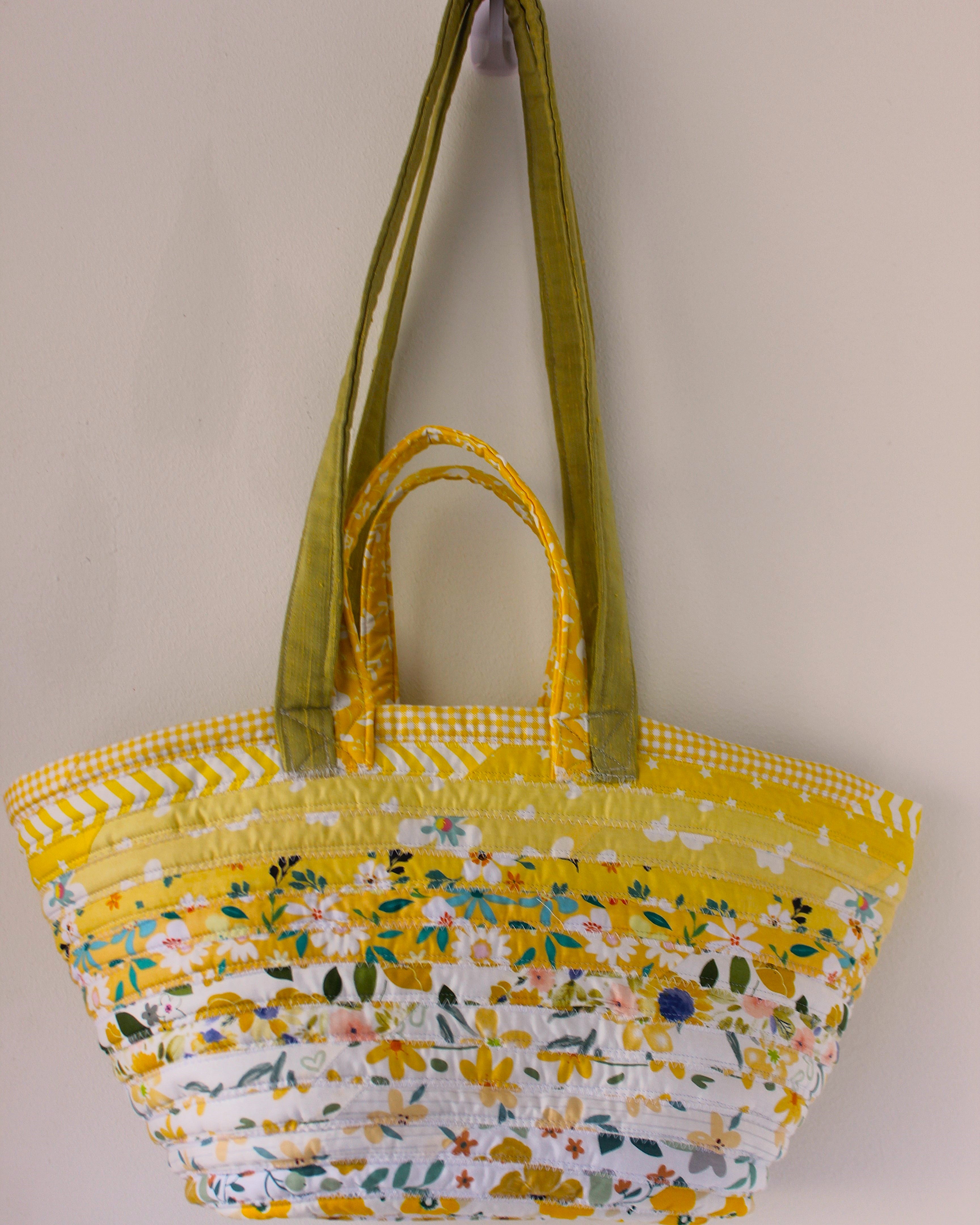 Handcrafted Quilted Tote Bag