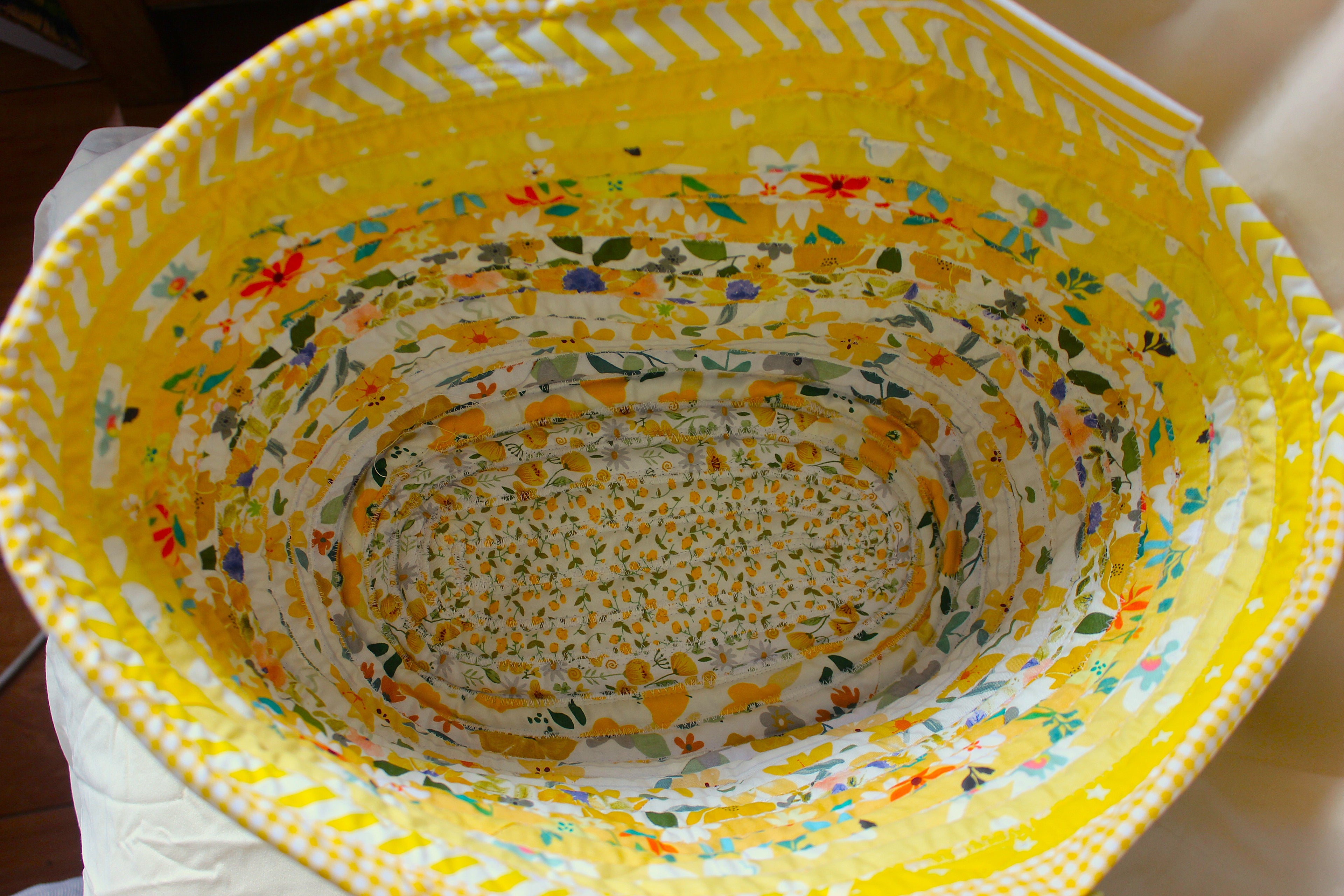 Handcrafted Quilted Tote Bag