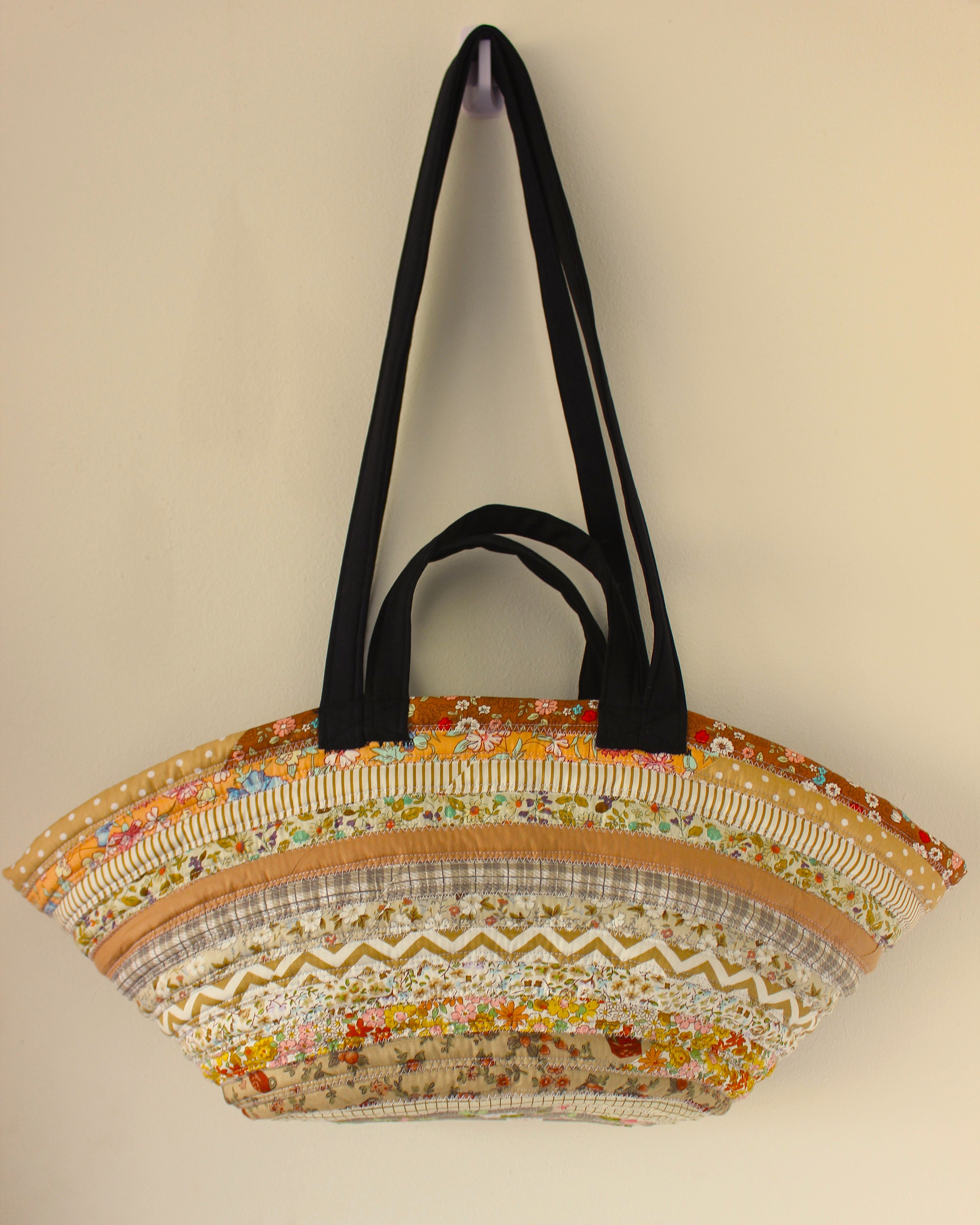 Handcrafted Quilted Tote Bag