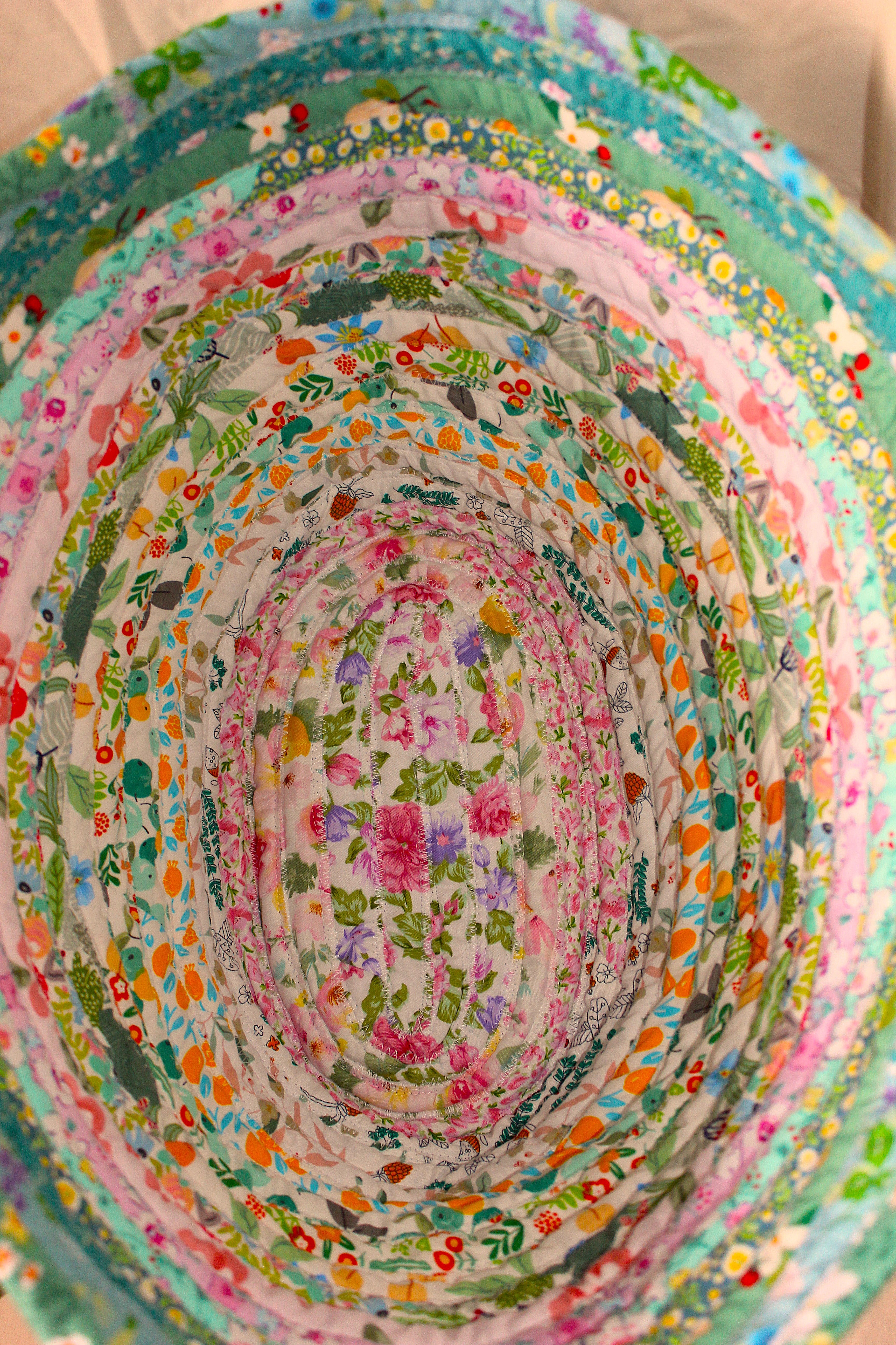 Handcrafted Quilted Tote Bag