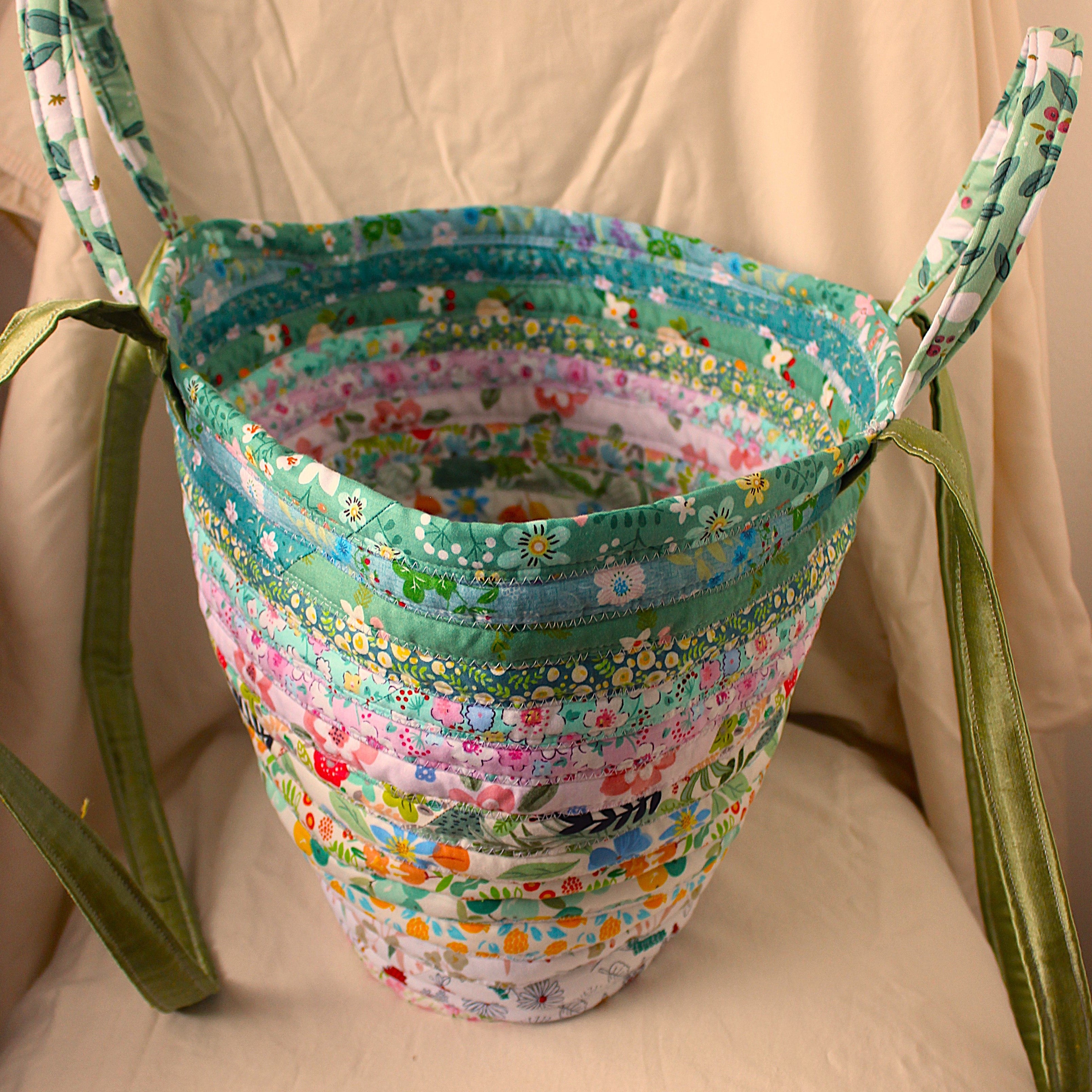 Handcrafted Quilted Tote Bag