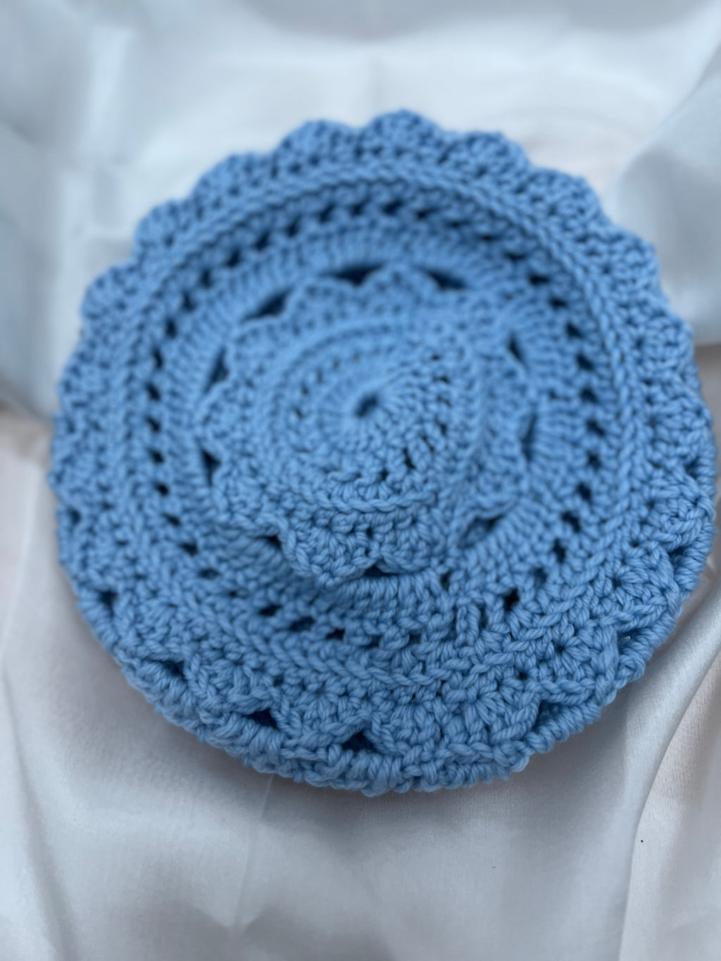 Handcrafted Crochet  Wool Slouch Hat