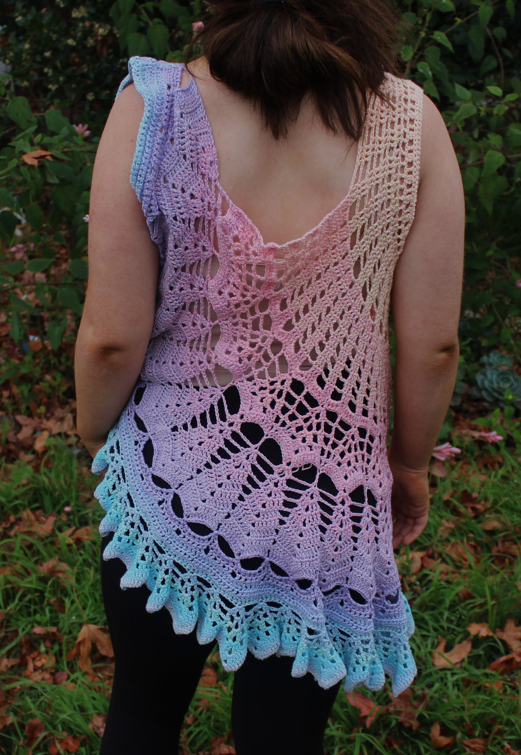 Handcrafted Crochet Tunic Top